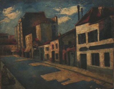 Street Landscape by Mikheil Bilanishvili